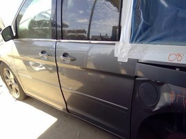2008 HONDA ODYSSEY, GRAY, TOURING MODEL, 3.5L, AT, FWD,   A26307
